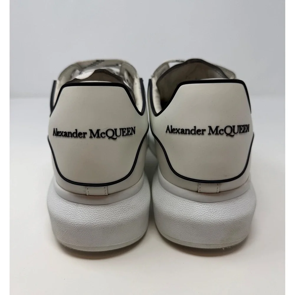 Alexander McQueen Oversized Sneaker White/Black Trim Size 13.5 US 46.5 EU - Picture 5 of 8